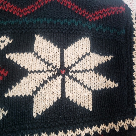 Vintage Polo by Ralph Lauren Hand-Knit Fair Isle Silk Linen Cotton Sweater - Picture 8 of 10